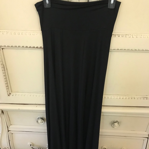 Black Rachel Pally Long Full Skirt Good Condition - Picture 1 of 4
